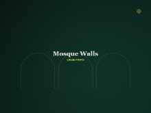 Mosque walls